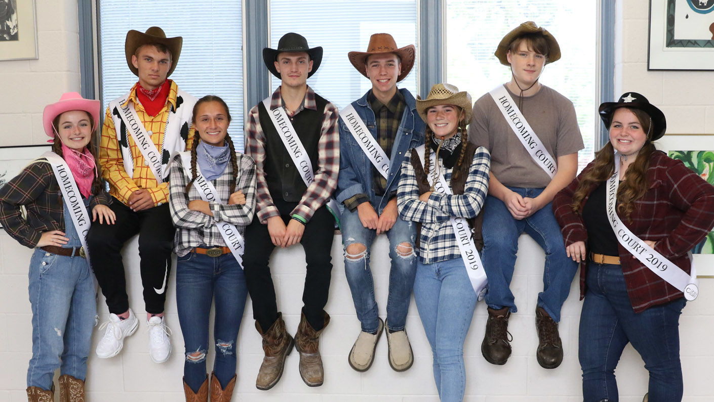 Fairfield’s Wild West homecoming court
